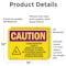 Signmission Radiation & Laser Sign, 10 in H x 14 in W, Vinyl Decal, Rectangle OS-2PACK-CR-D-1014-L-10145 - alternate 3